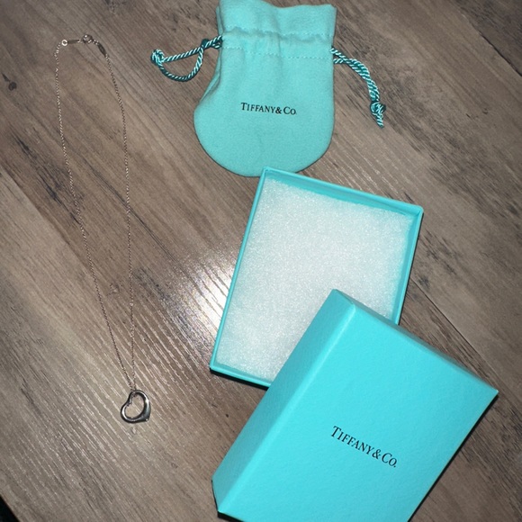 Tiffany and Co Elsa Peretti Open Heart Necklace